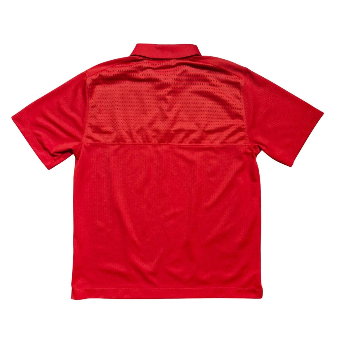 Nike Golf Men’s Polo Shirt Size Large Red/Orange Short Sleeve Casual Dri-Fit