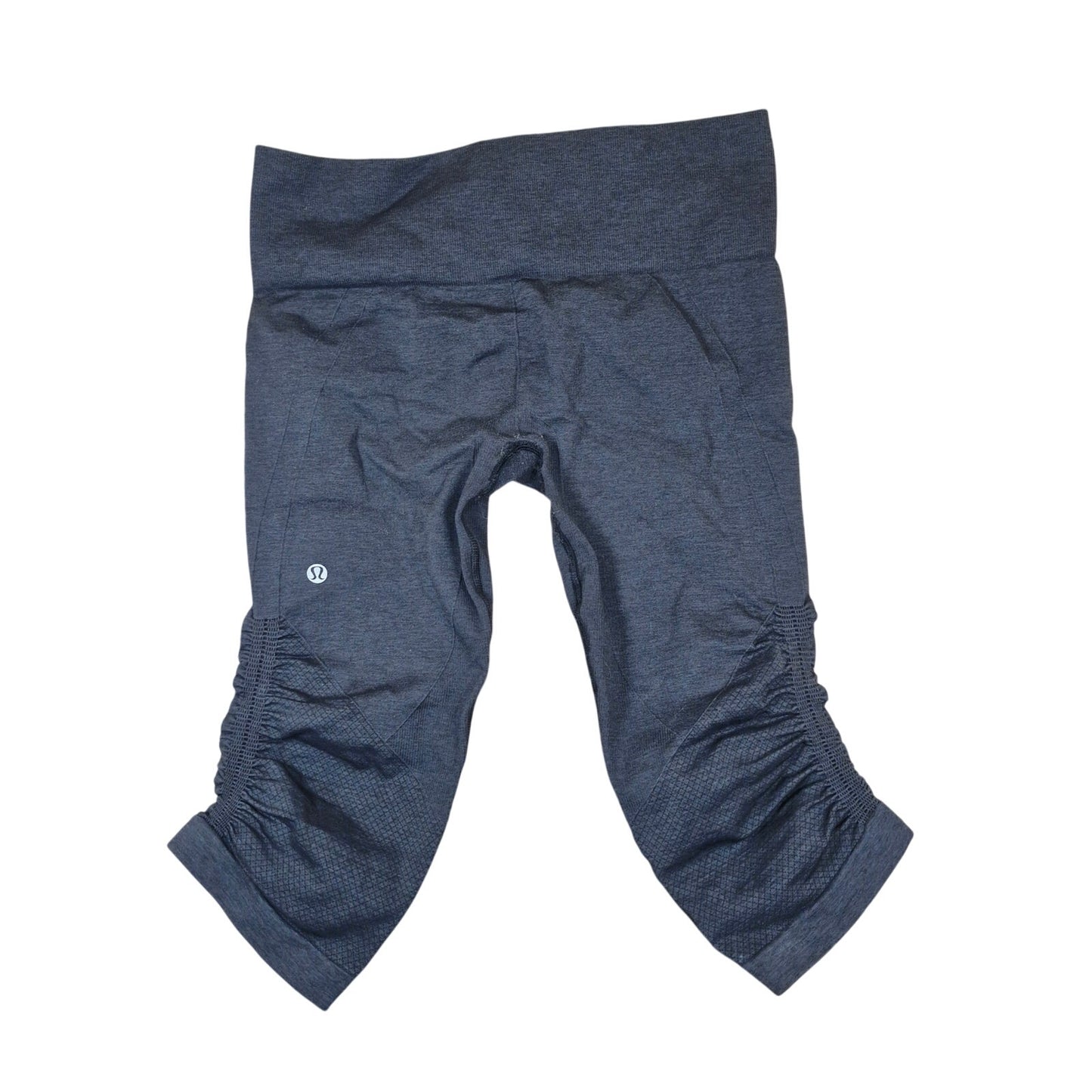 Lululemon Cropped Ruched Ruching Leggings Size 8