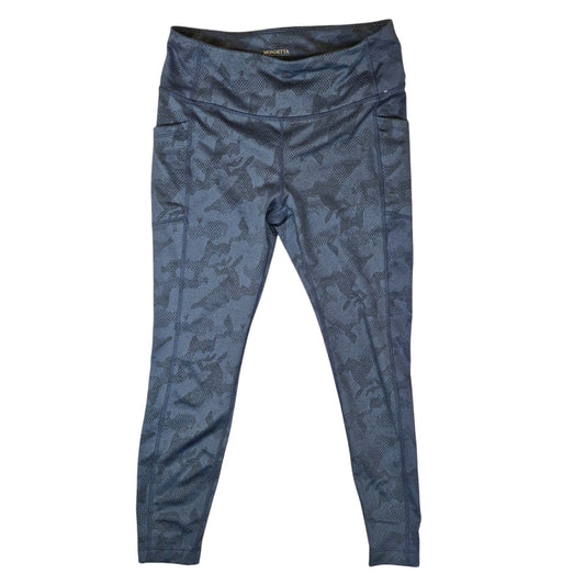 Mondetta Performance Luxury Brushed Jacquard Leggings Womens Medium