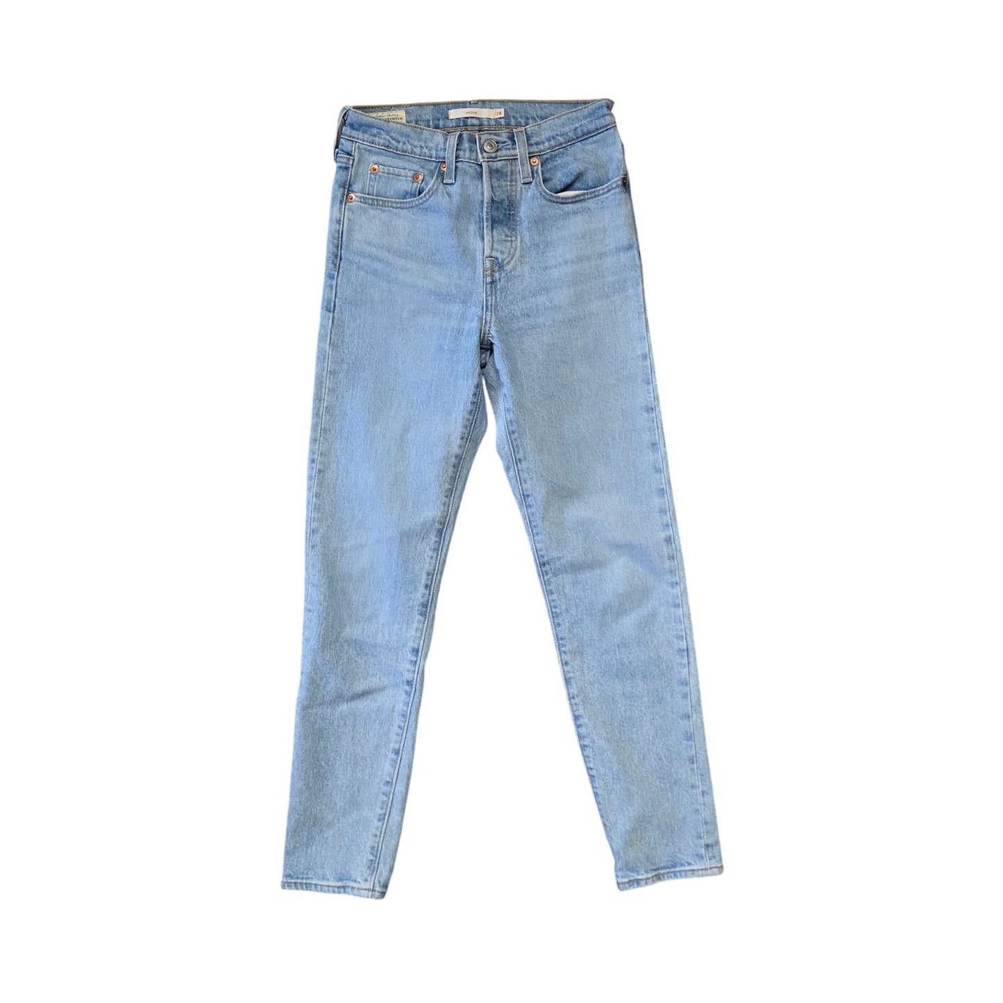 Levi’s Premium 501 Skinny Jeans Women’s 24W x 28L Button Fly