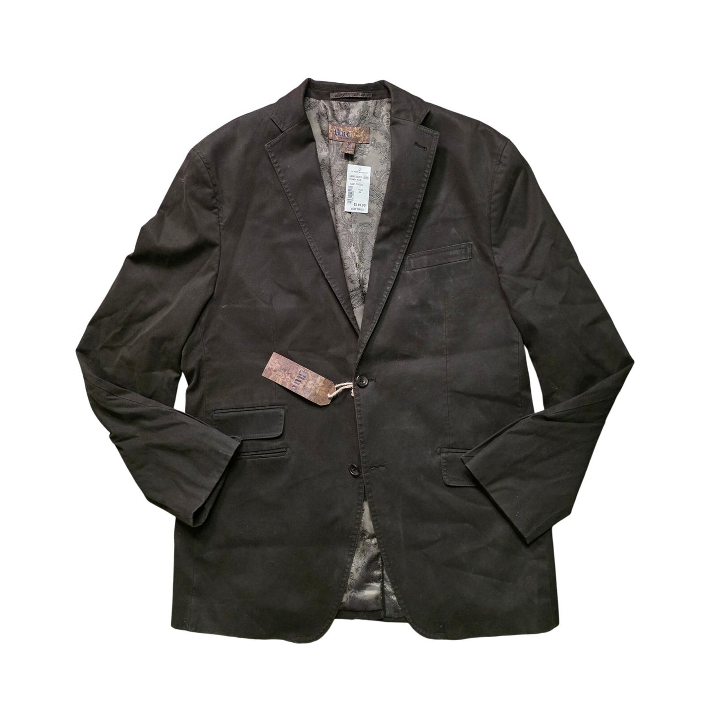 Pronto Uomo NWT Blue Sport Jacket Blazer Men’s M Vented