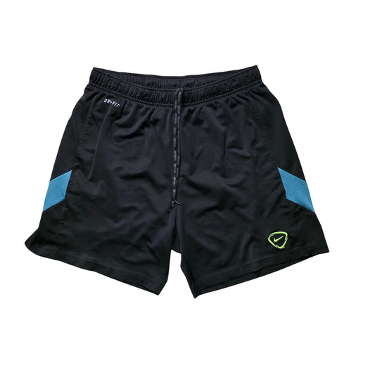 Nike Vintage Soccer Shorts Men L Satin Nylon Swoosh