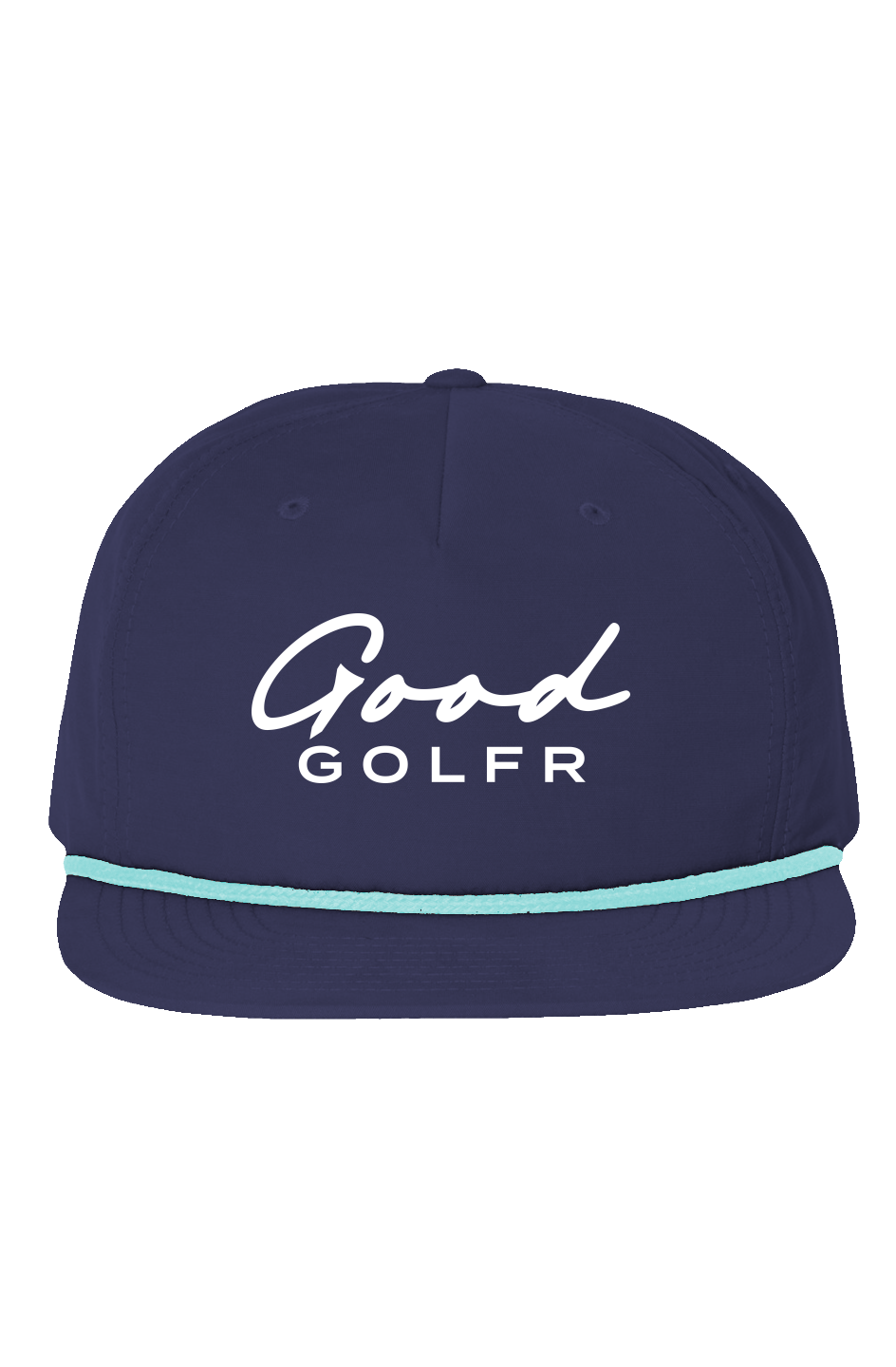 Good Golfr Tee Black Logo Hat