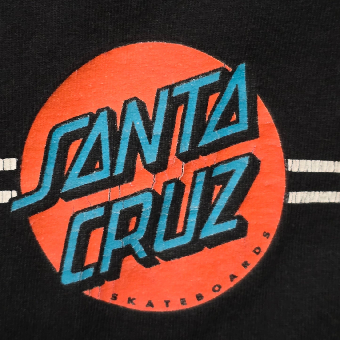 Santa Cruz Skateboards Logo T-Shirt Men’s S Black