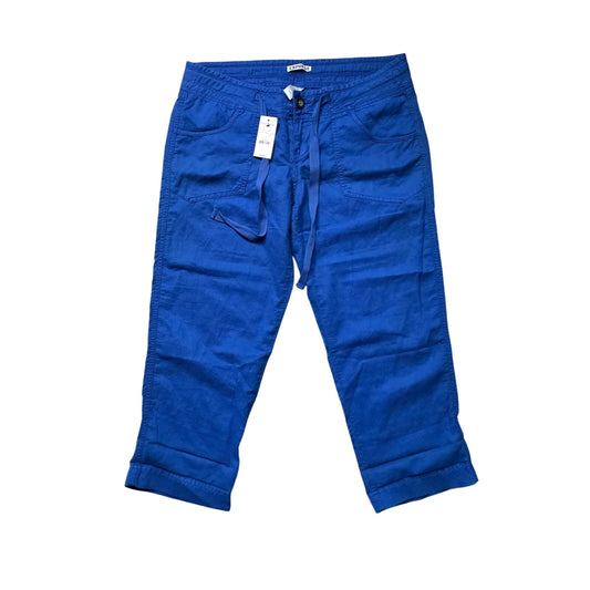 Express Casual Linen Pants Women’s 8 Cobalt Blue NWT