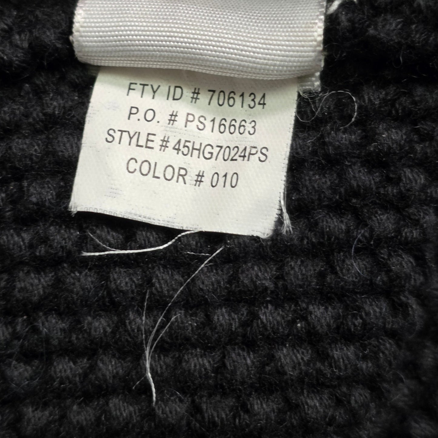 Perry Ellis Anniversary Collection Sweater Men’s XXL Black Pullover Knit