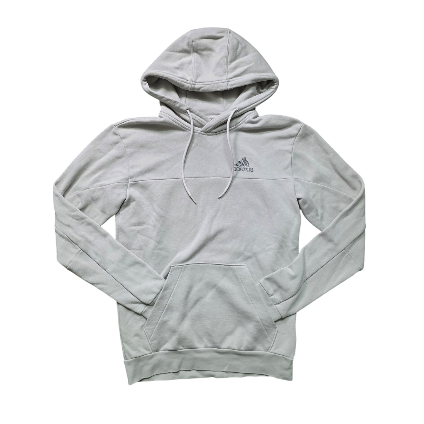 Adidas Stadium Fleece Badge of Sport Hoodie Men’s XS Gray
