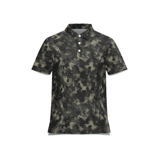Dabbed Camo Performance Golf Polo
