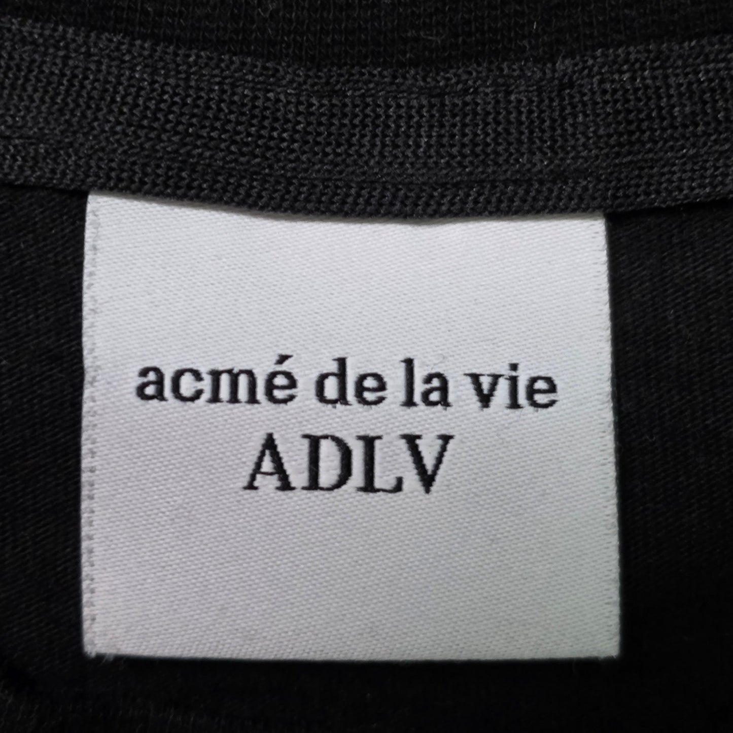 Acme De La Vie ADLV Baby Face Donut Graphic T-Shirt Men’s M Black Oversized Tee