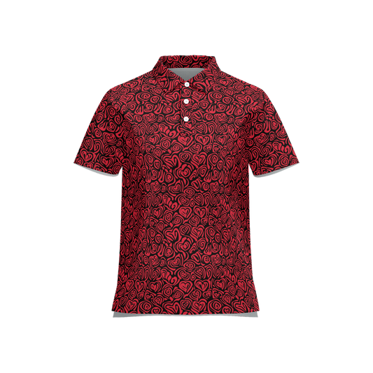 Tee Time Roses Performance Polo